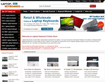 Tablet Screenshot of laptop-keyboards.net